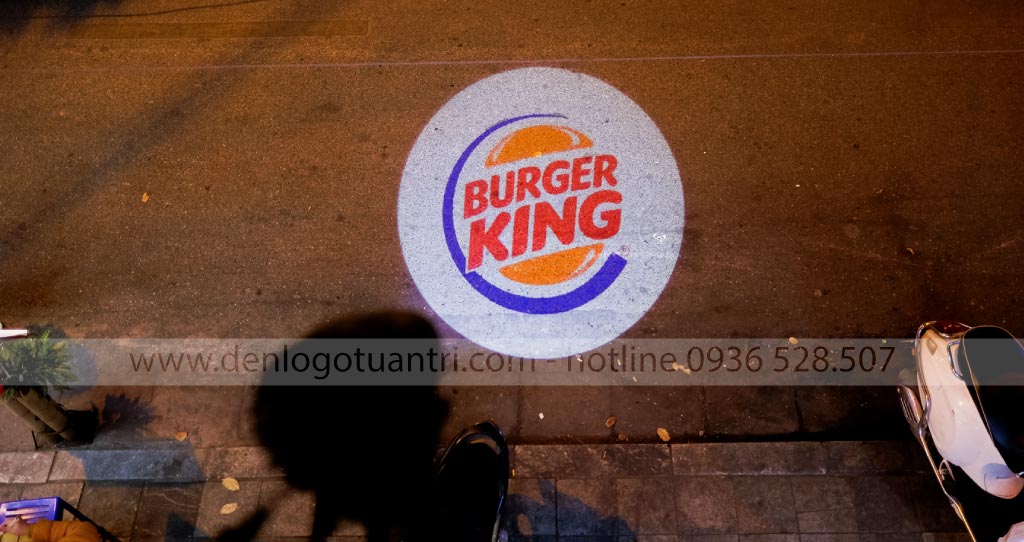 Đèn chiếu logo thương hiệu Burger King