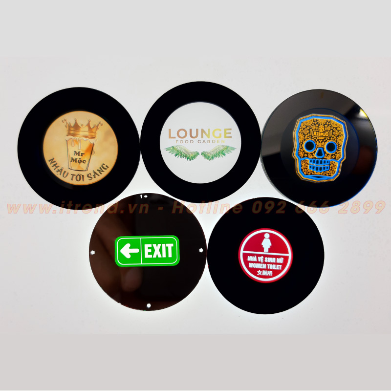 In ấn film cho đèn chiếu logo