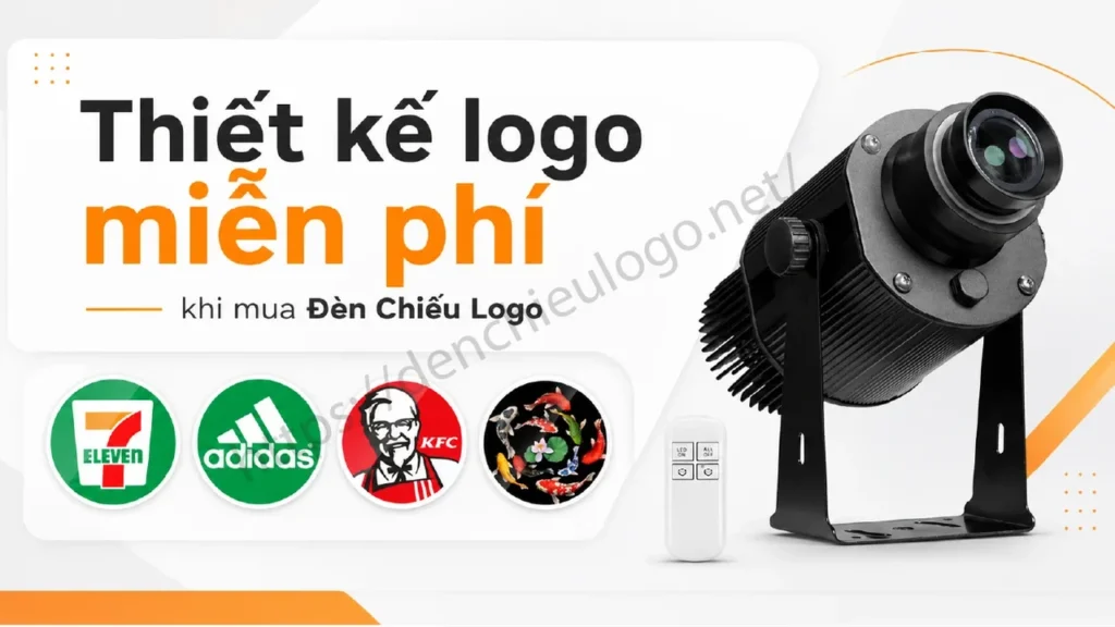 Thiết kế logo miễn phí cho đèn chiếu logo