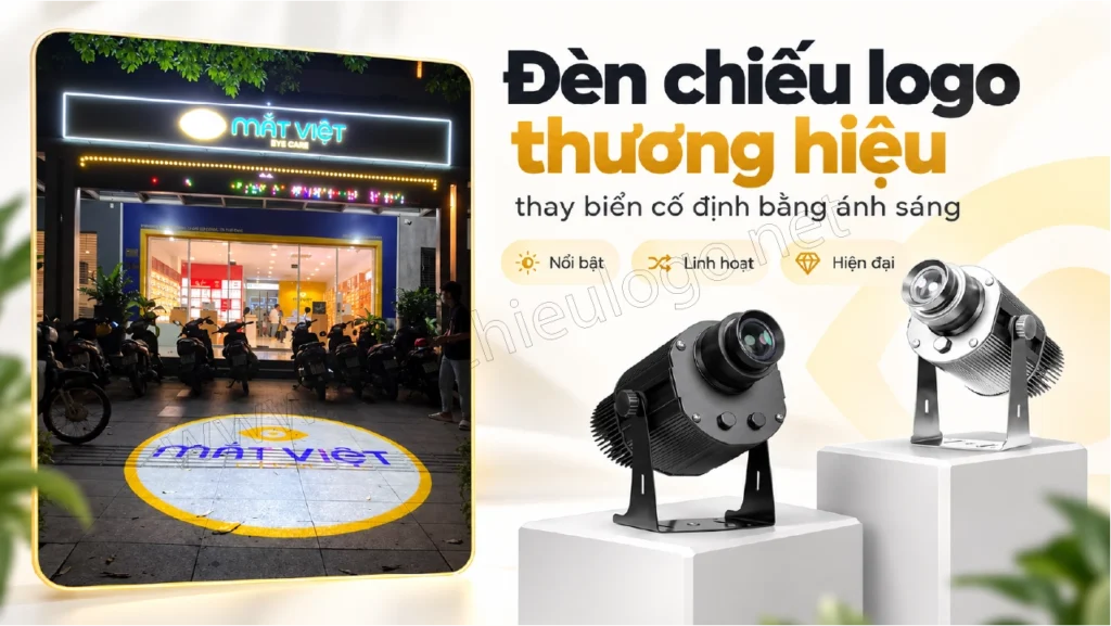 Đèn chiếu logo thương hiệu