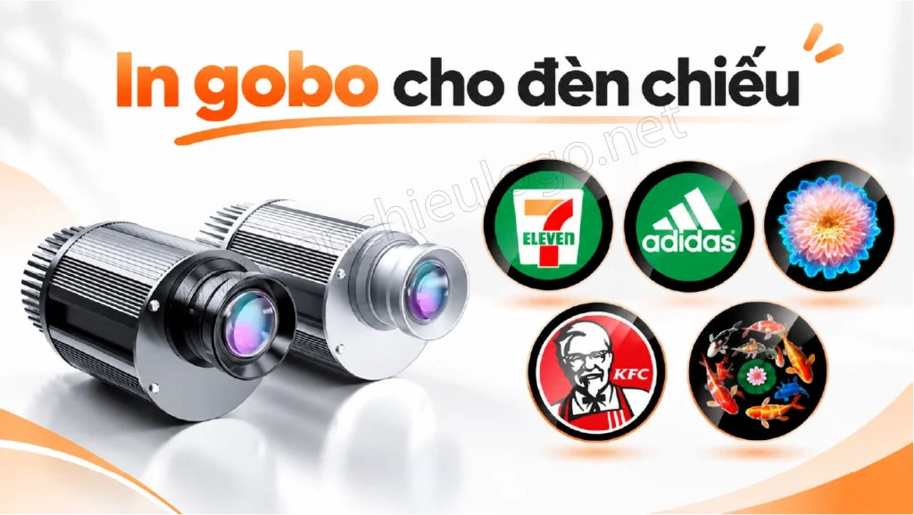 In gobo cho đèn chiếu logo